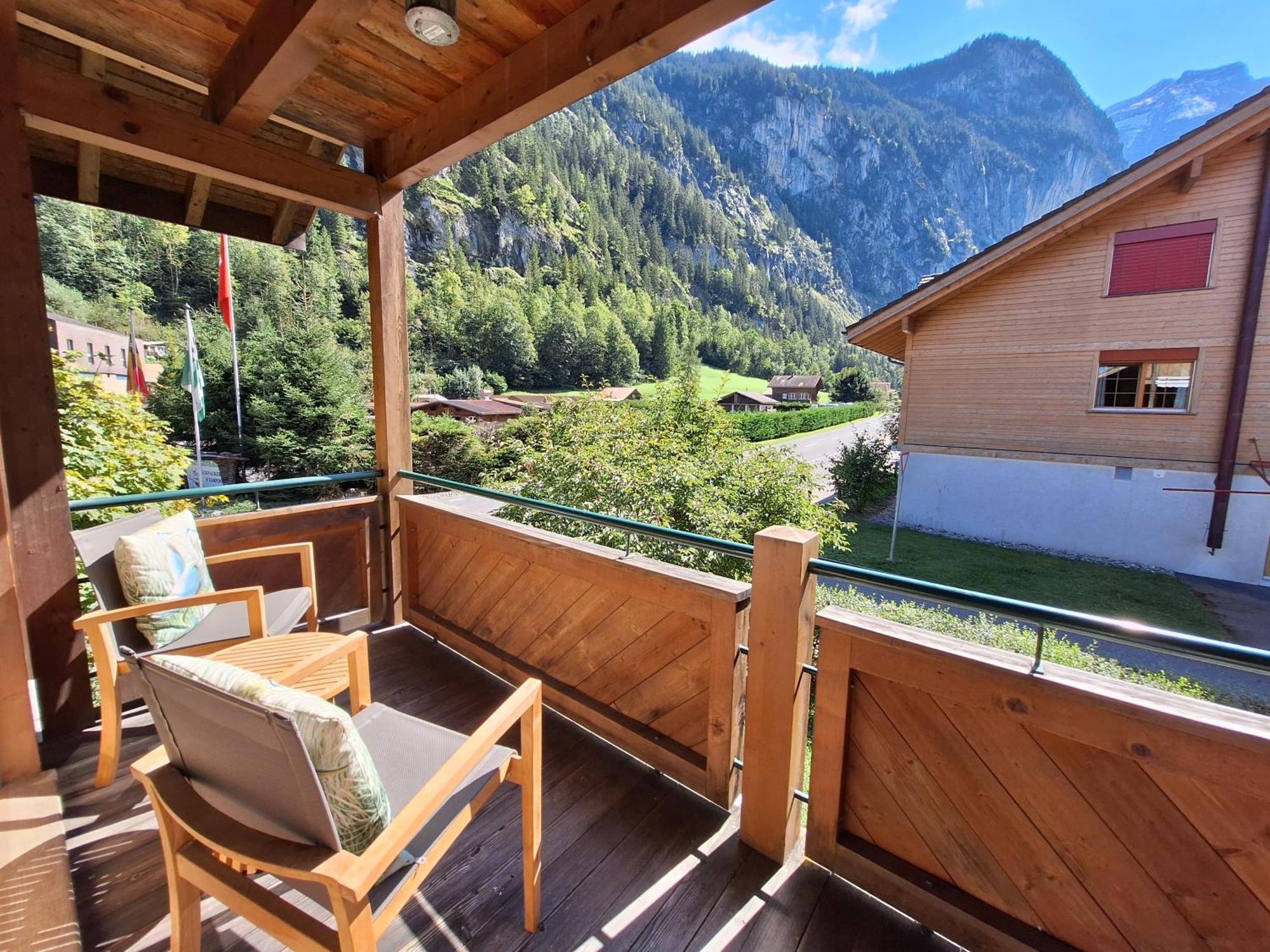 Luxury Family Apartment Lauterbrunnen Exteriér fotografie