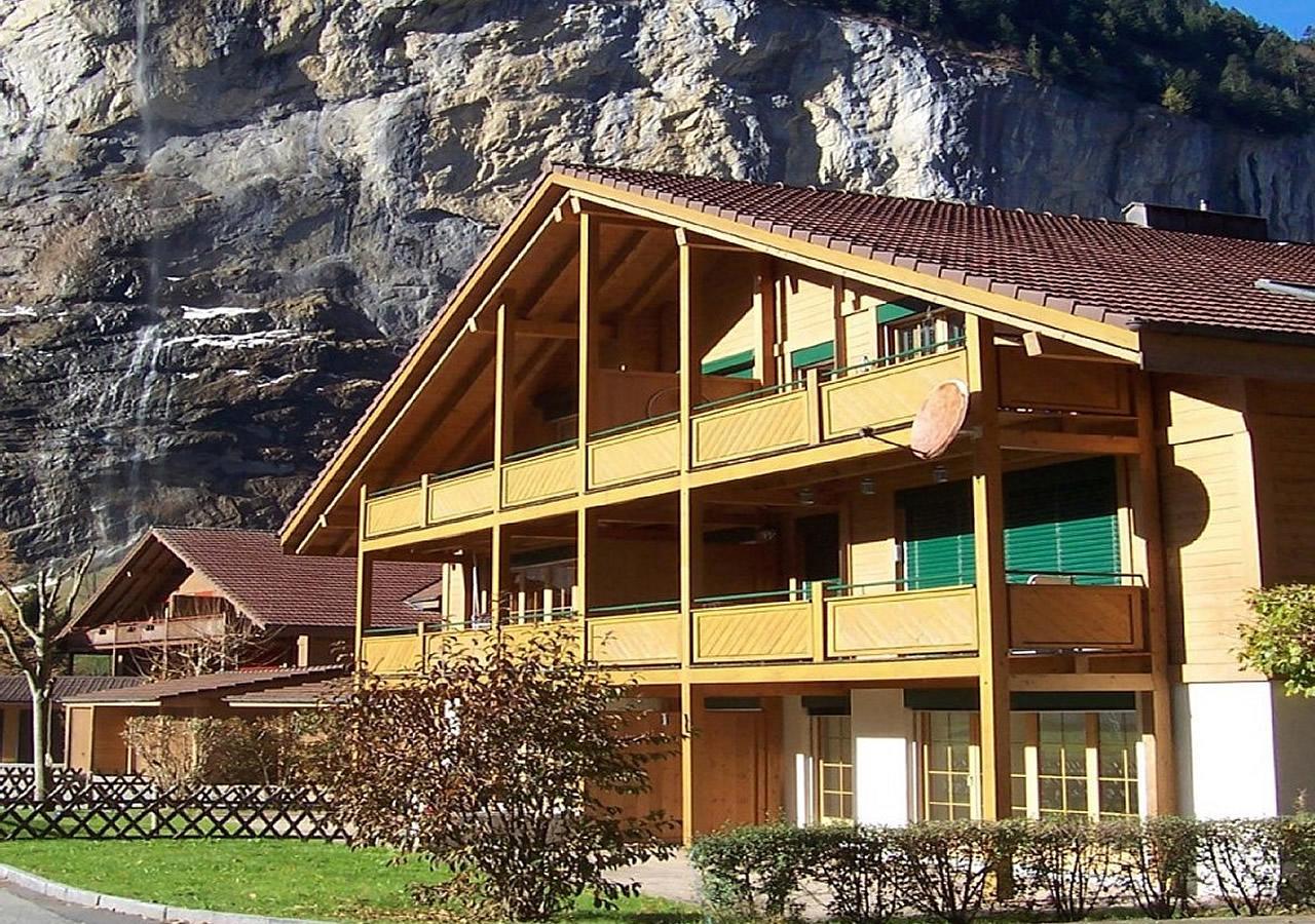 Luxury Family Apartment Lauterbrunnen Exteriér fotografie